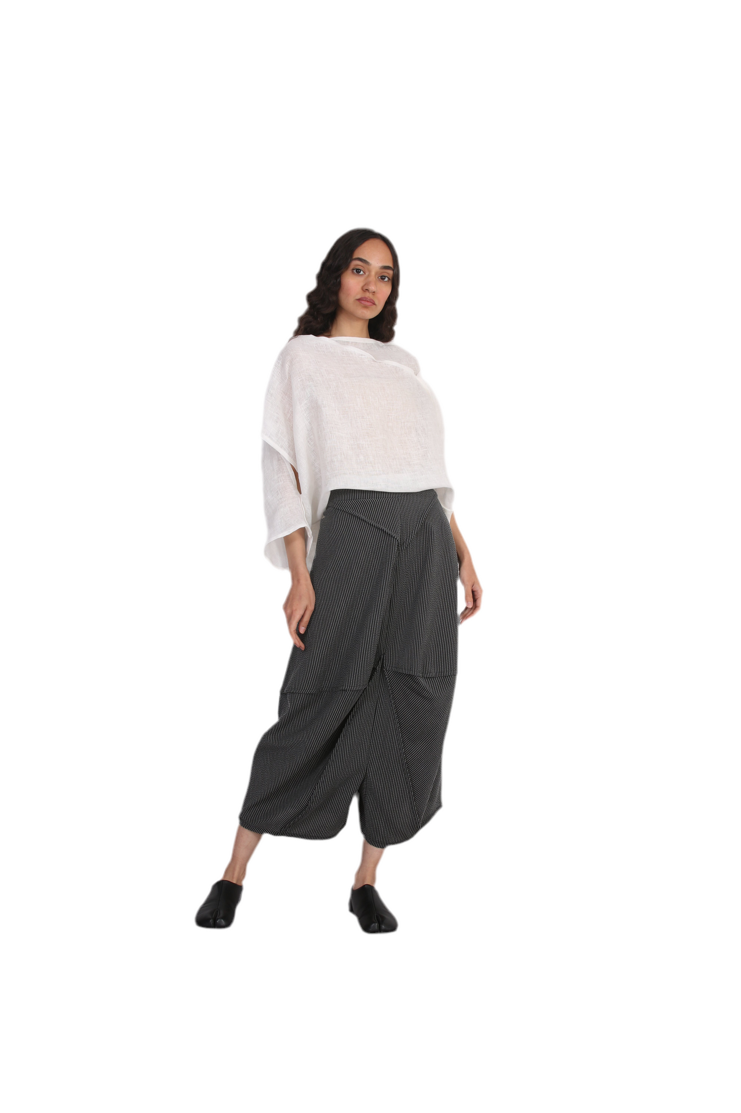 Veil Asymmetry Blouse