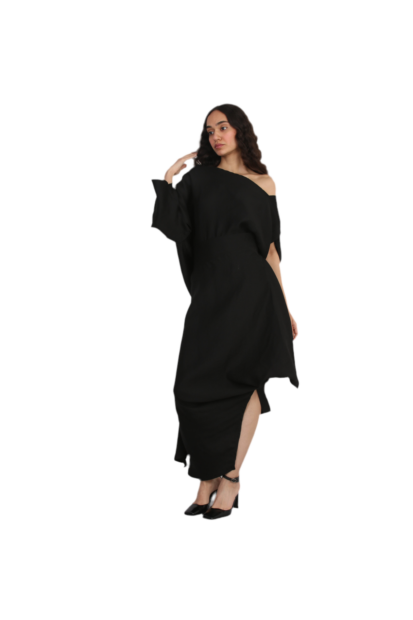 Veil Asymmetry Blouse