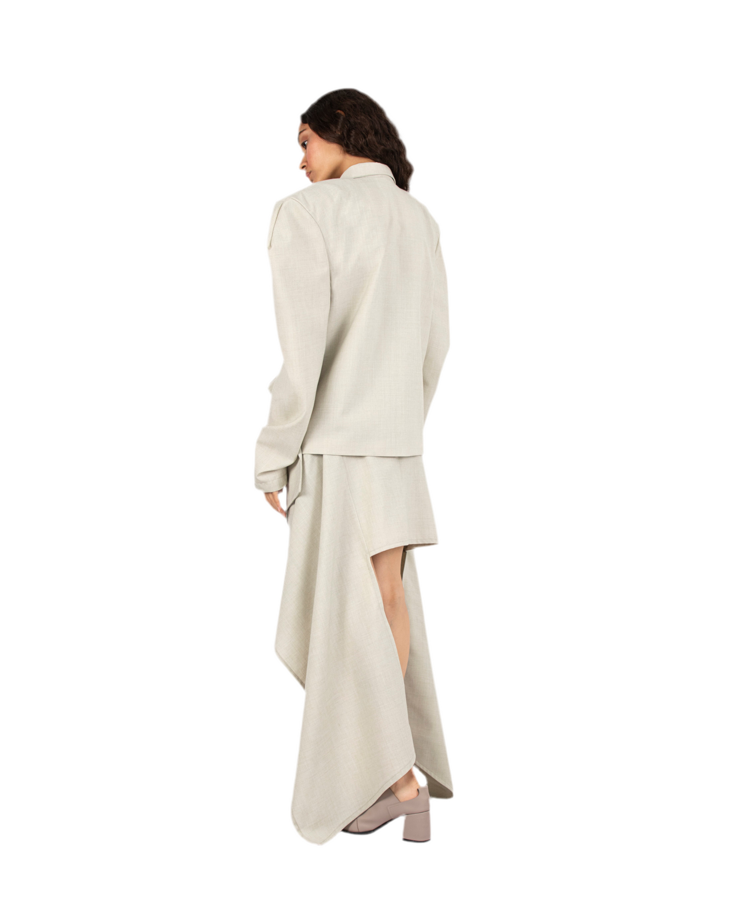 Eclipsed layered skirt