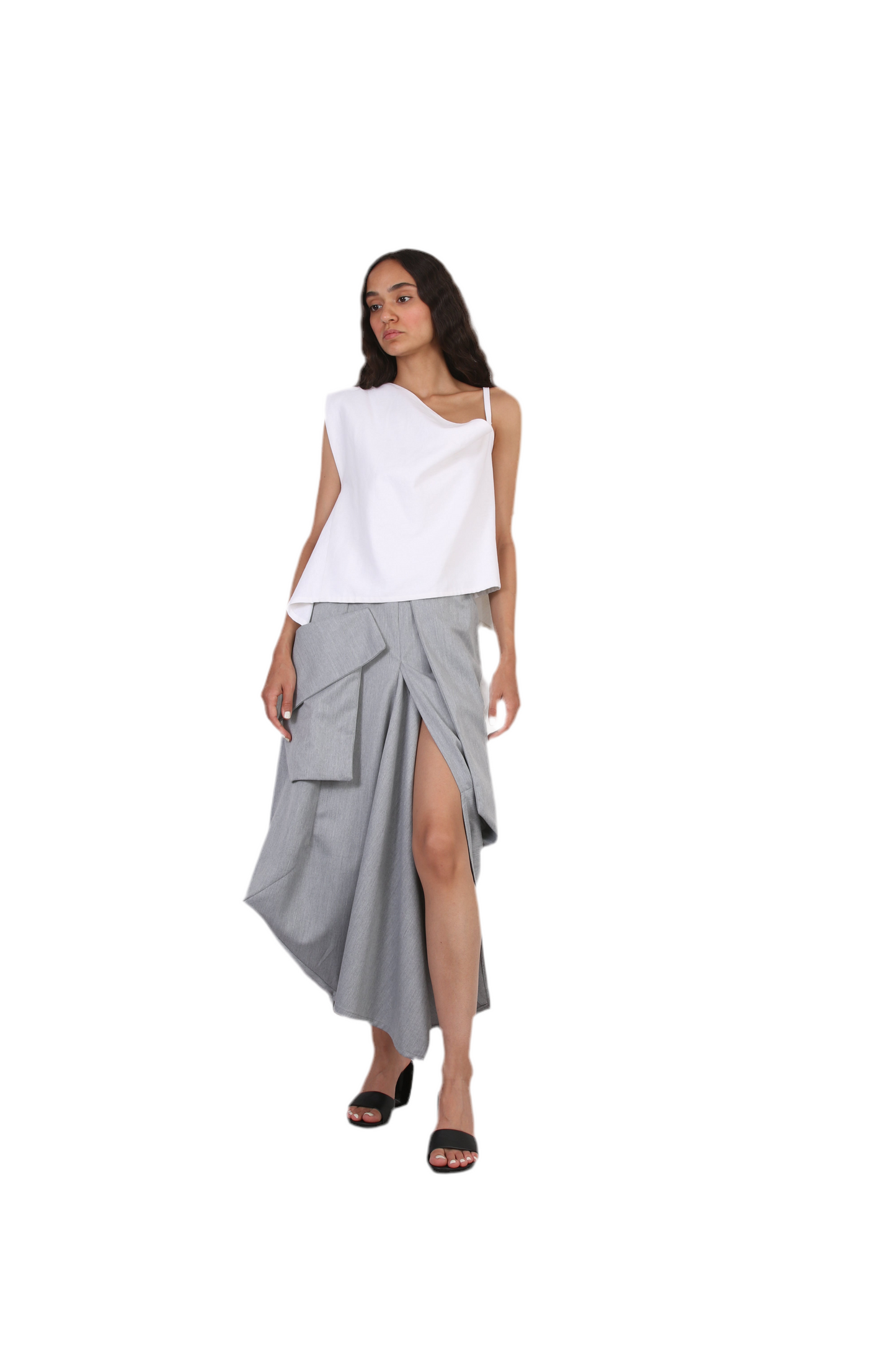 The Lunar Fold Skirt