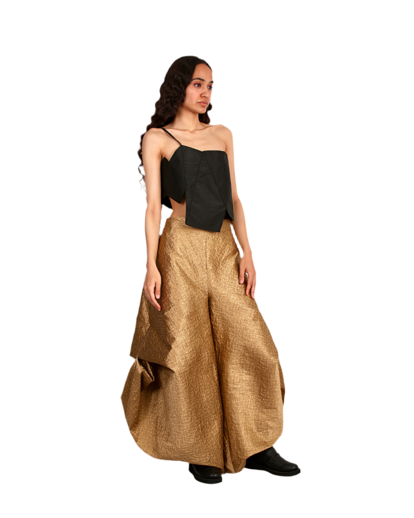 The Noir Edge Crop Top