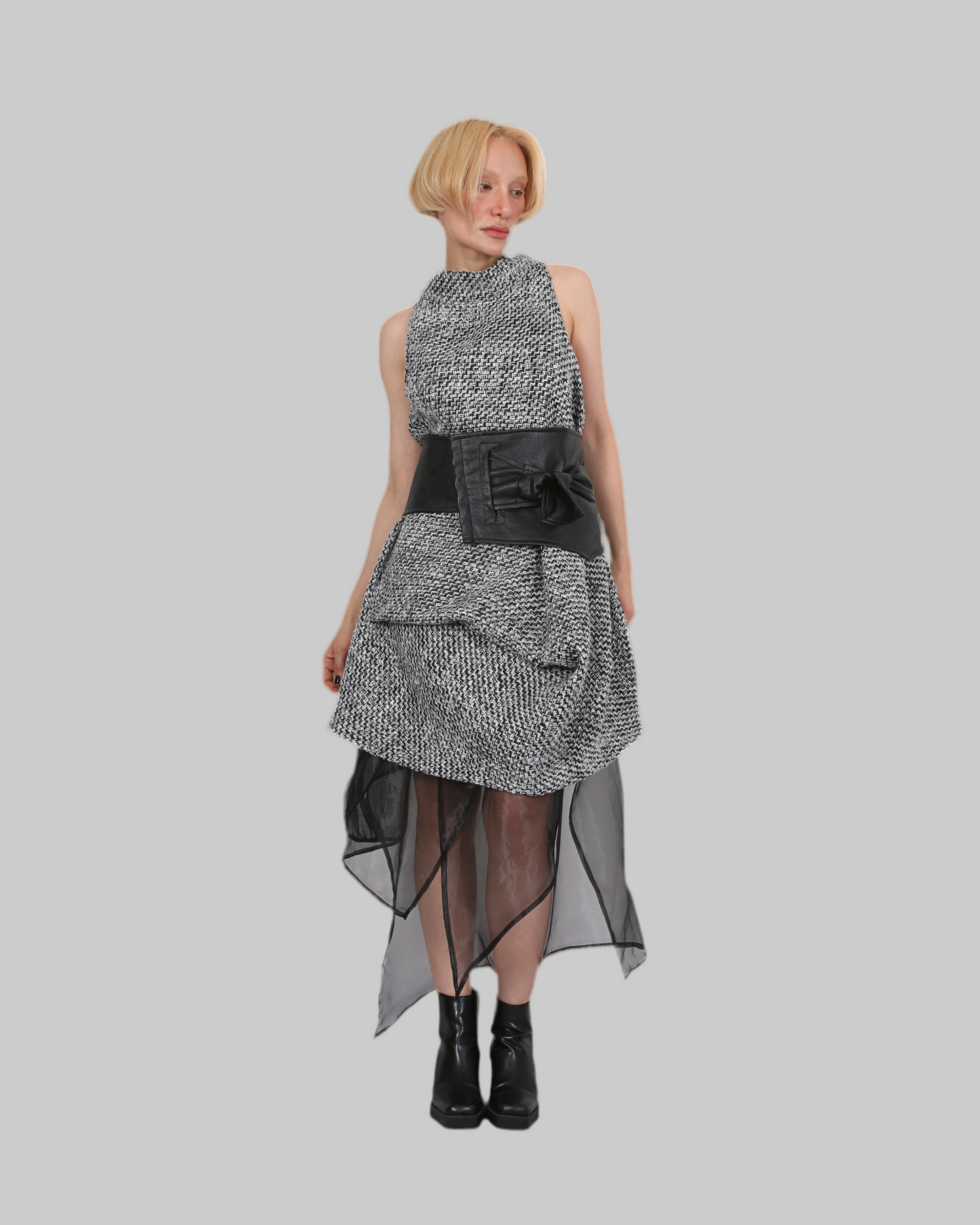 Fluid Geometry Dress