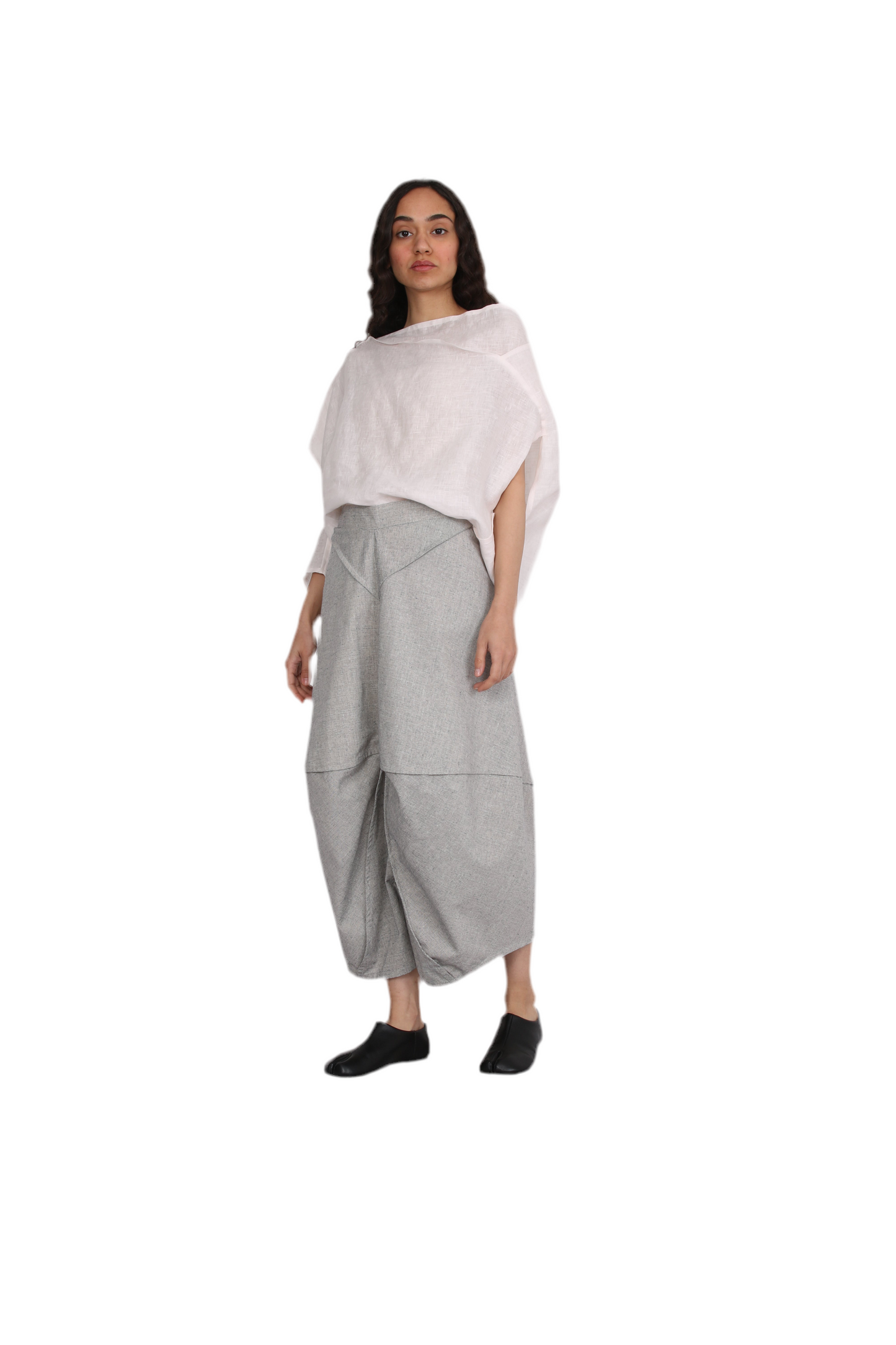 Veil Asymmetry Blouse
