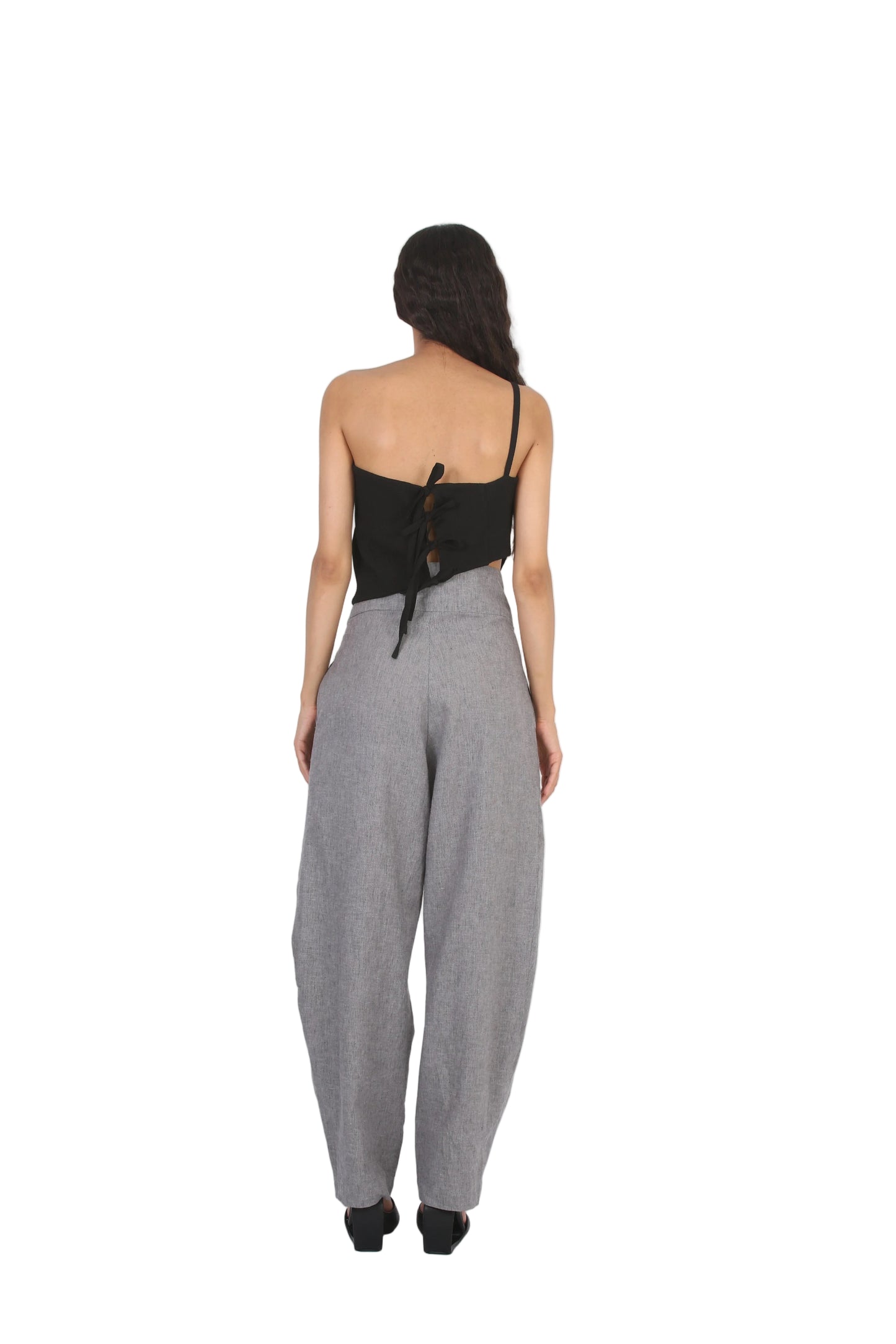 The Noir Edge Crop Top