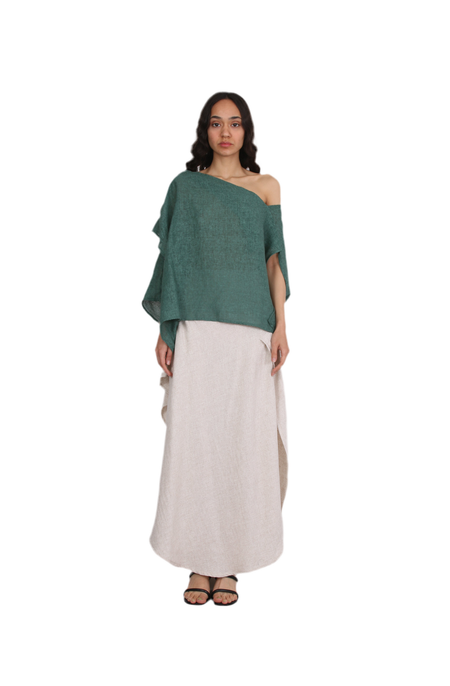 Veil Asymmetry Blouse