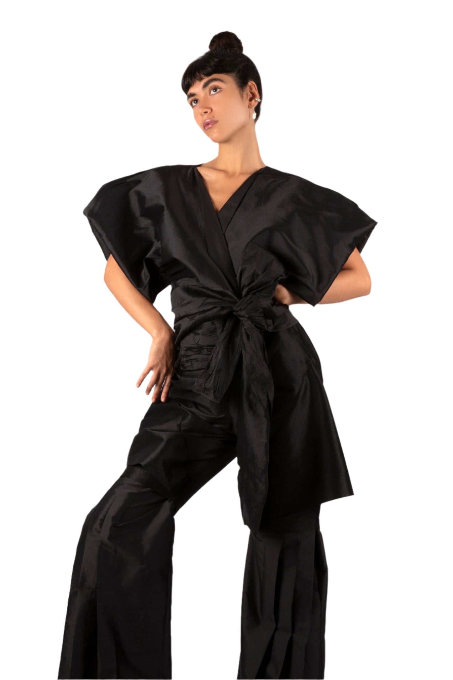 Petal Wrap Coat