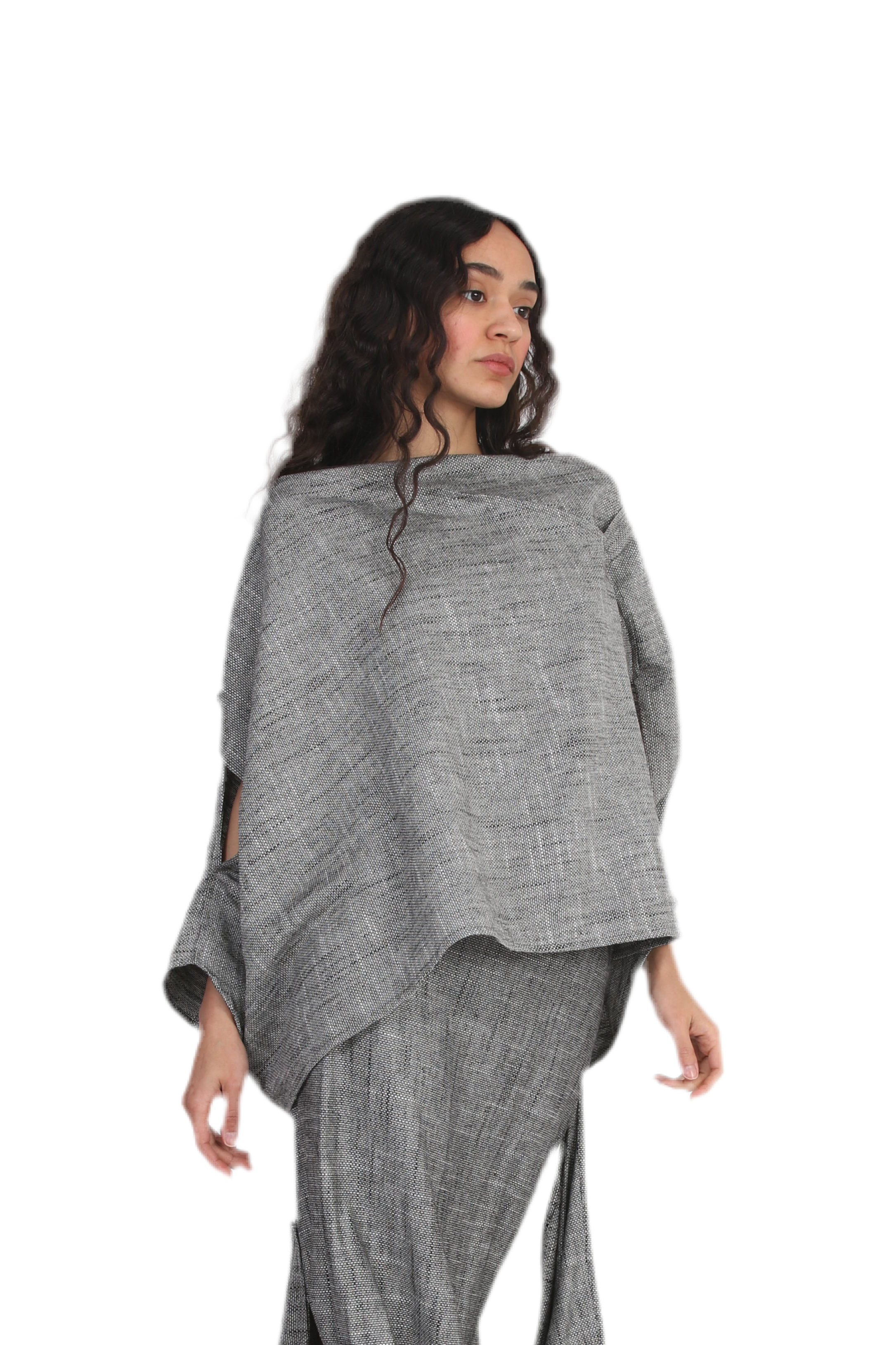 Whispering fold blouse
