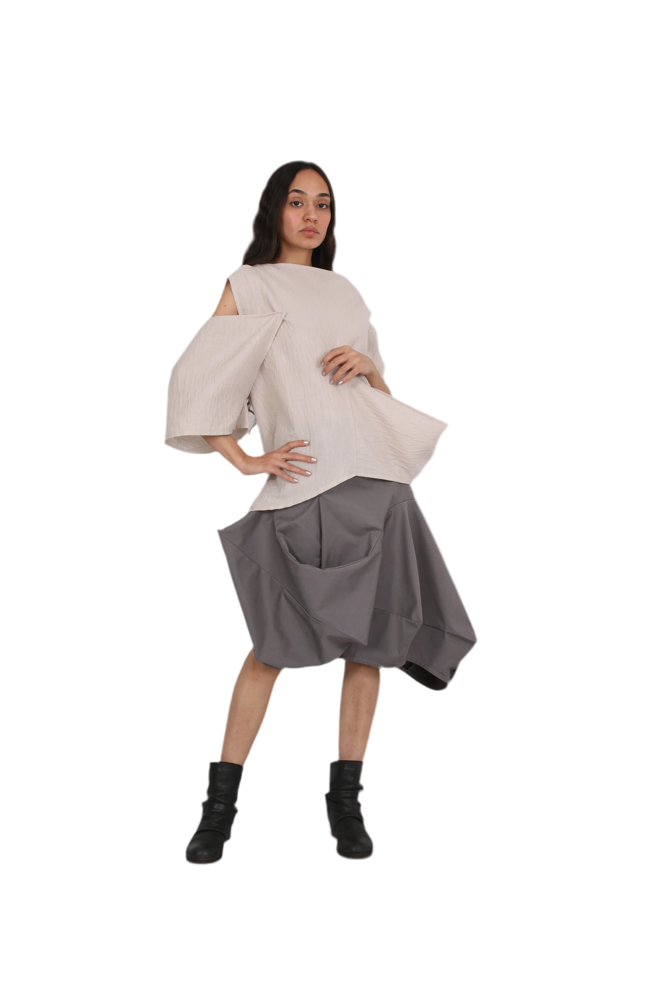 Echo fold Blouse