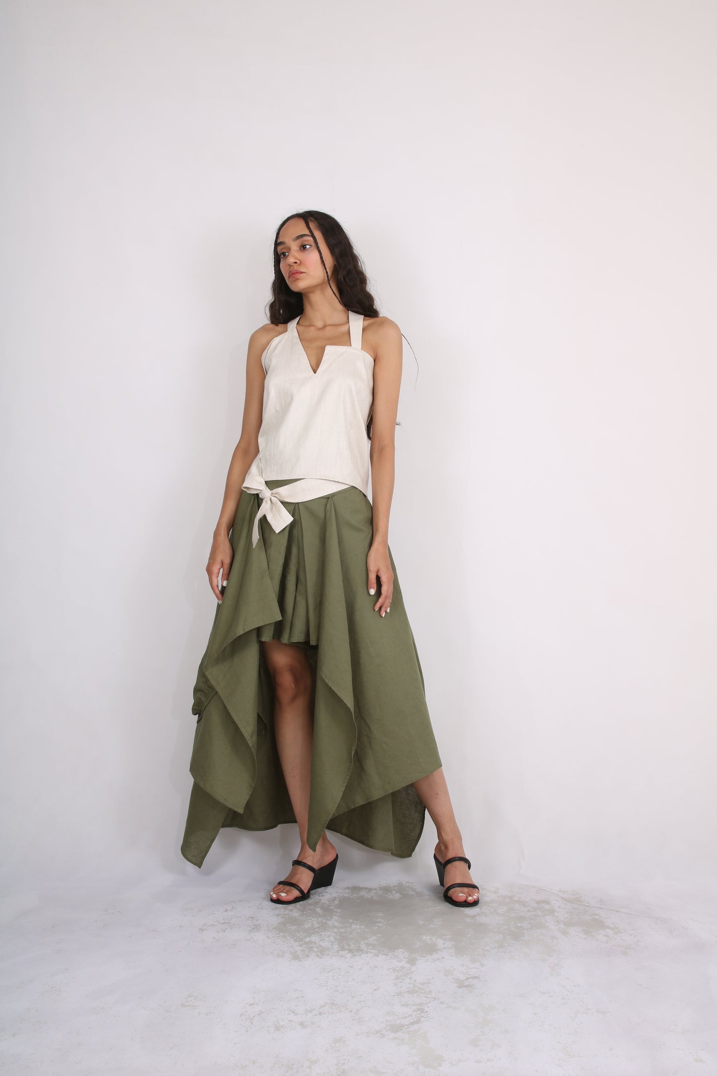 Midnight Veil Skort