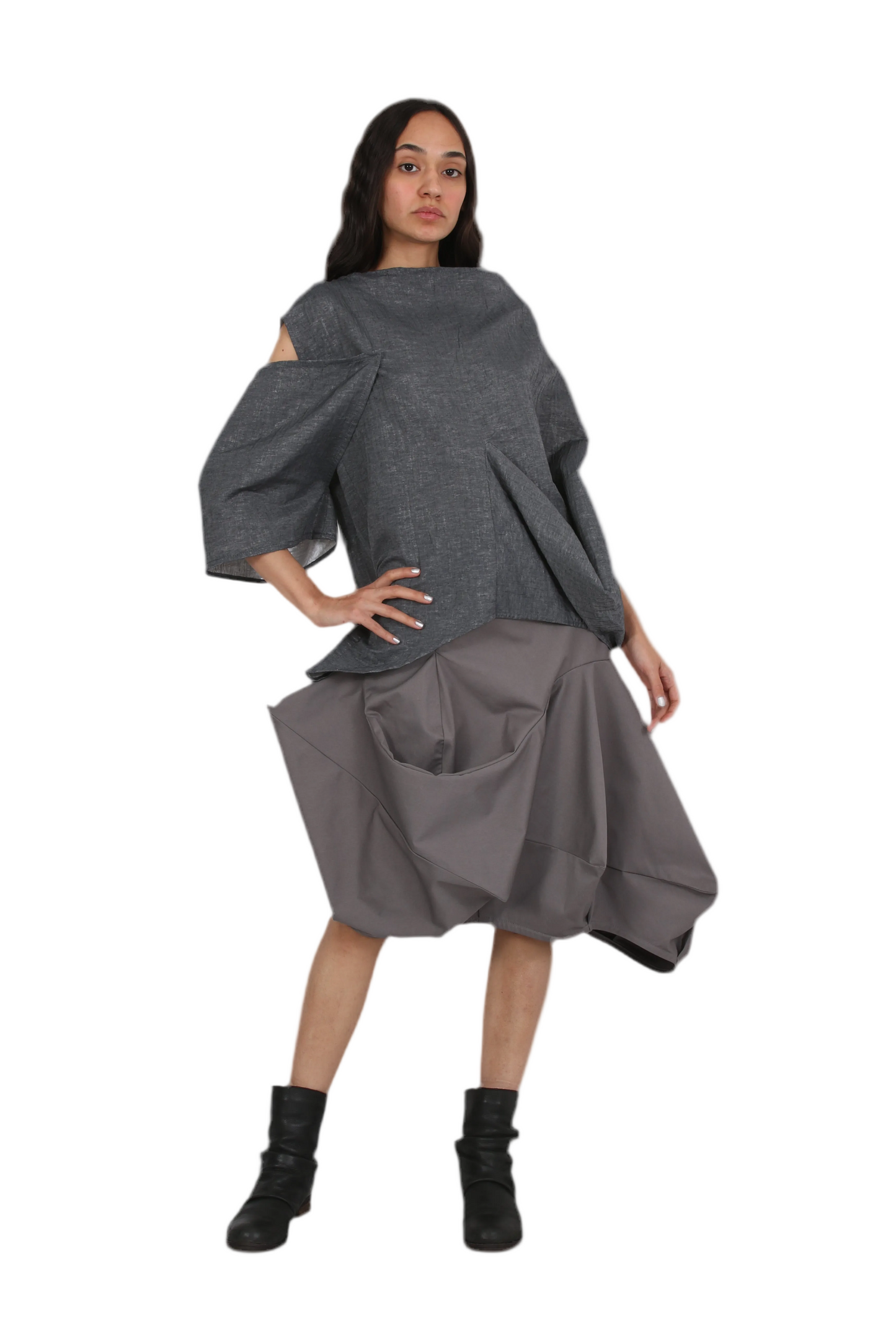 Echo fold Blouse