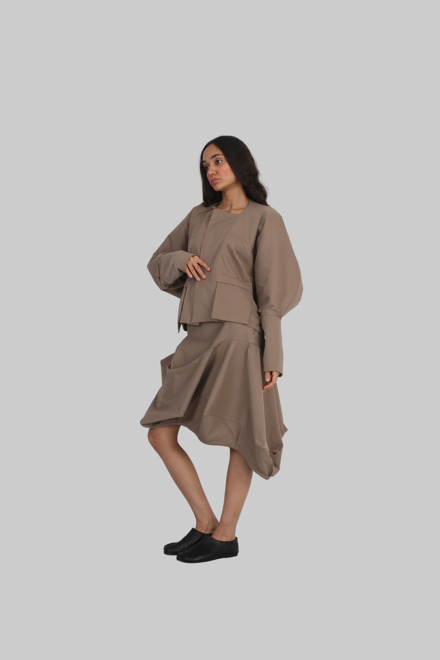 Outward turn Skirt