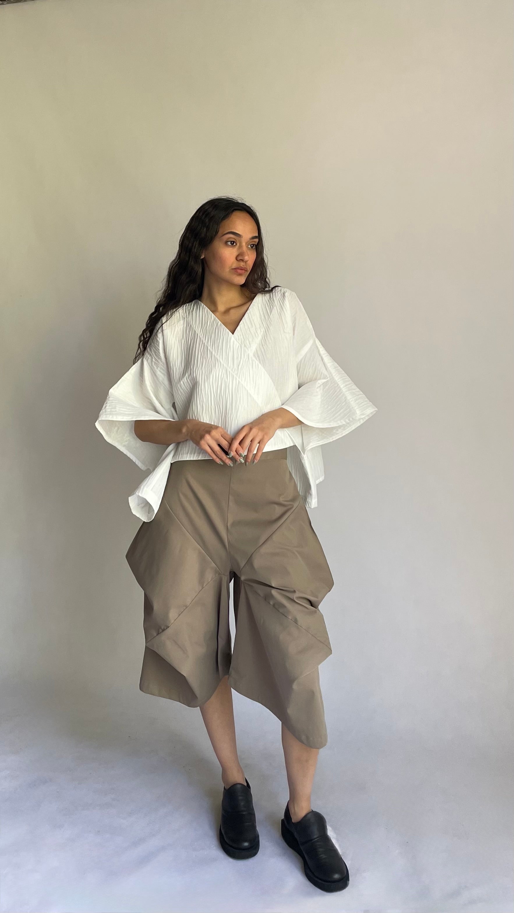 The Zen Fold bermuda shorts