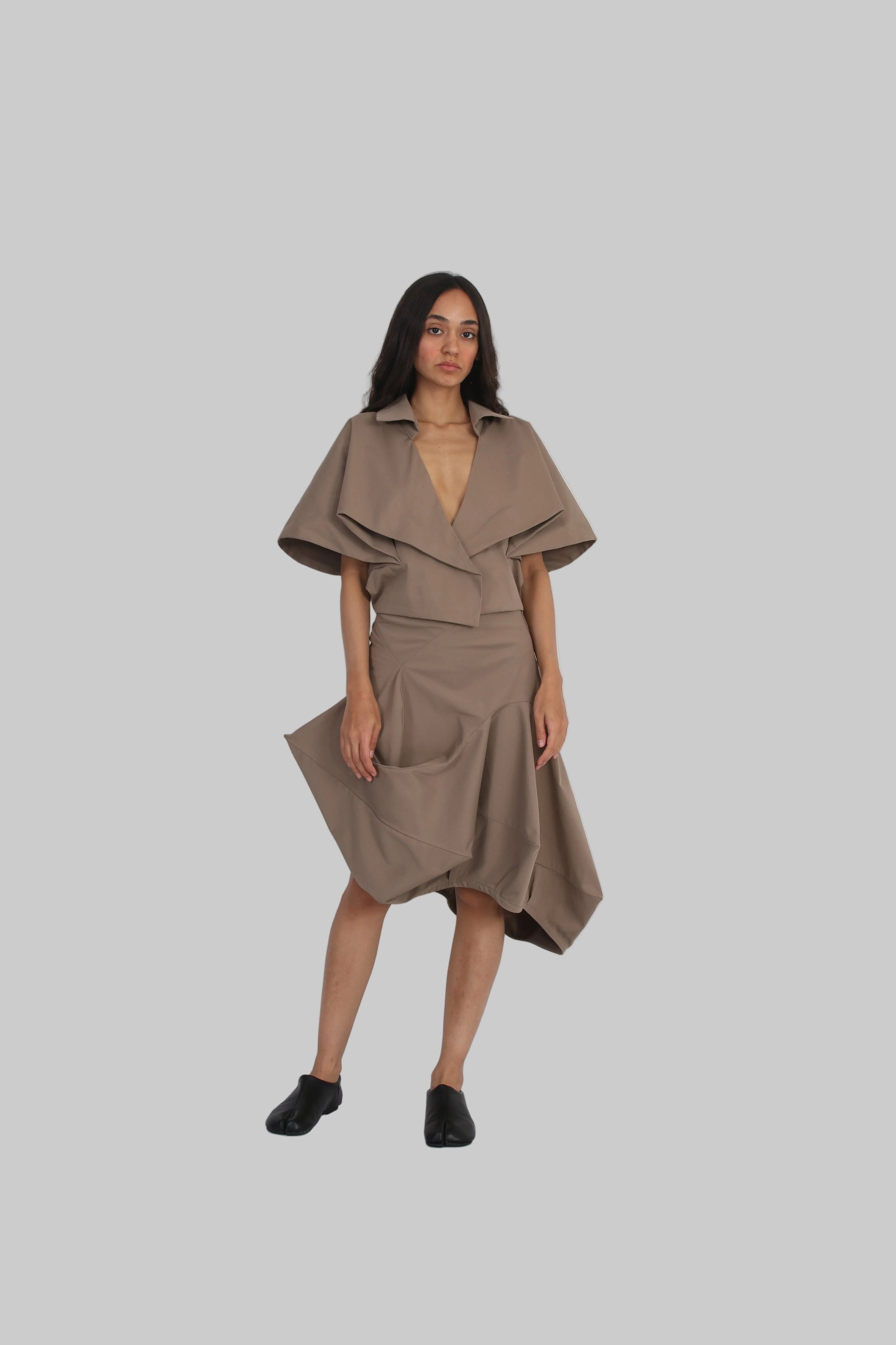 Outward turn Skirt