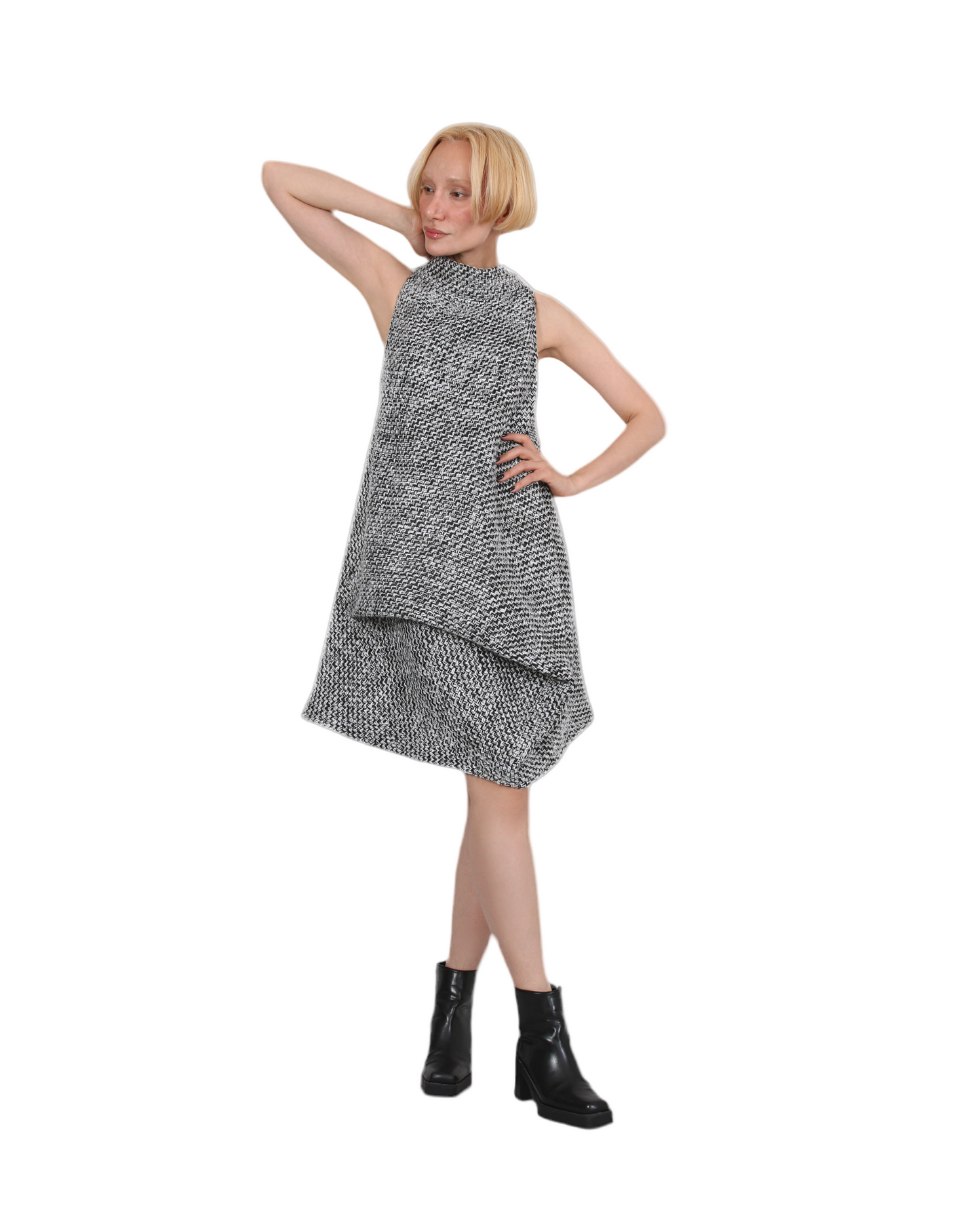 Fluid Geometry Dress