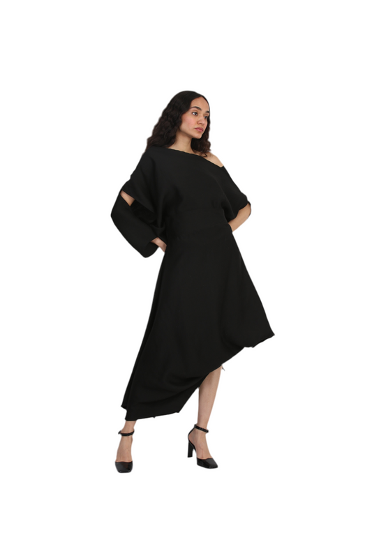Veil Asymmetry Blouse