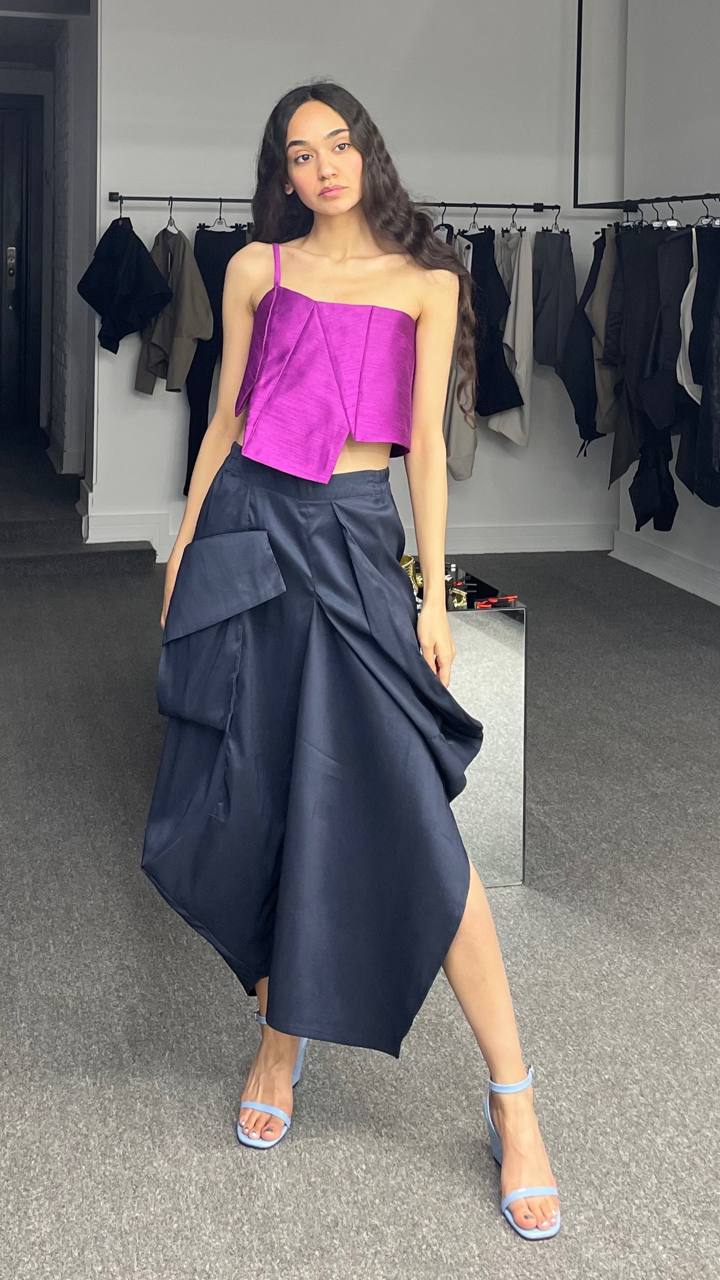 The Lunar Fold Skirt