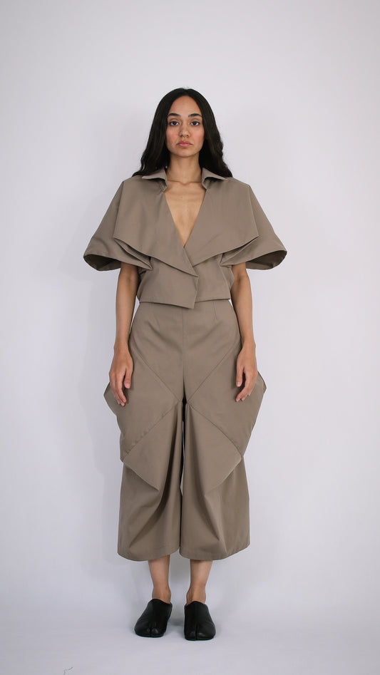 Eternal Fold cropped Jacket