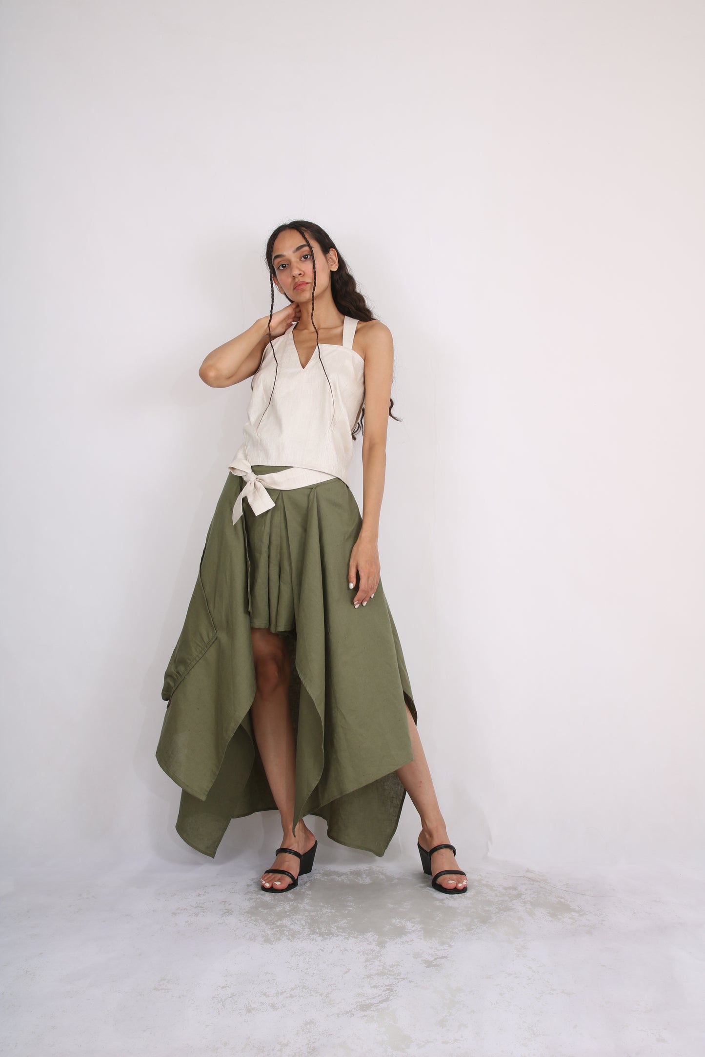 Midnight Veil Skort