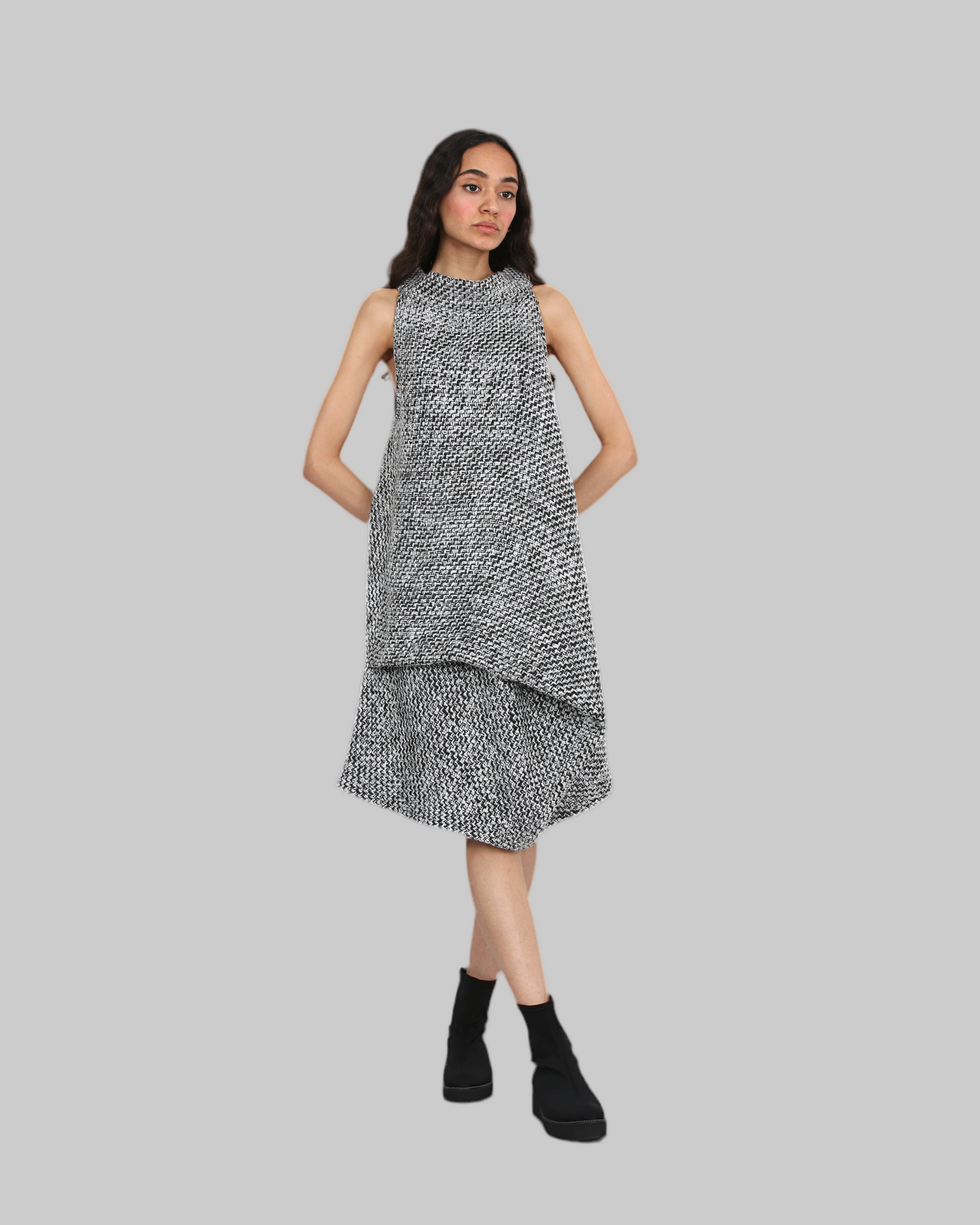 Fluid Geometry Dress