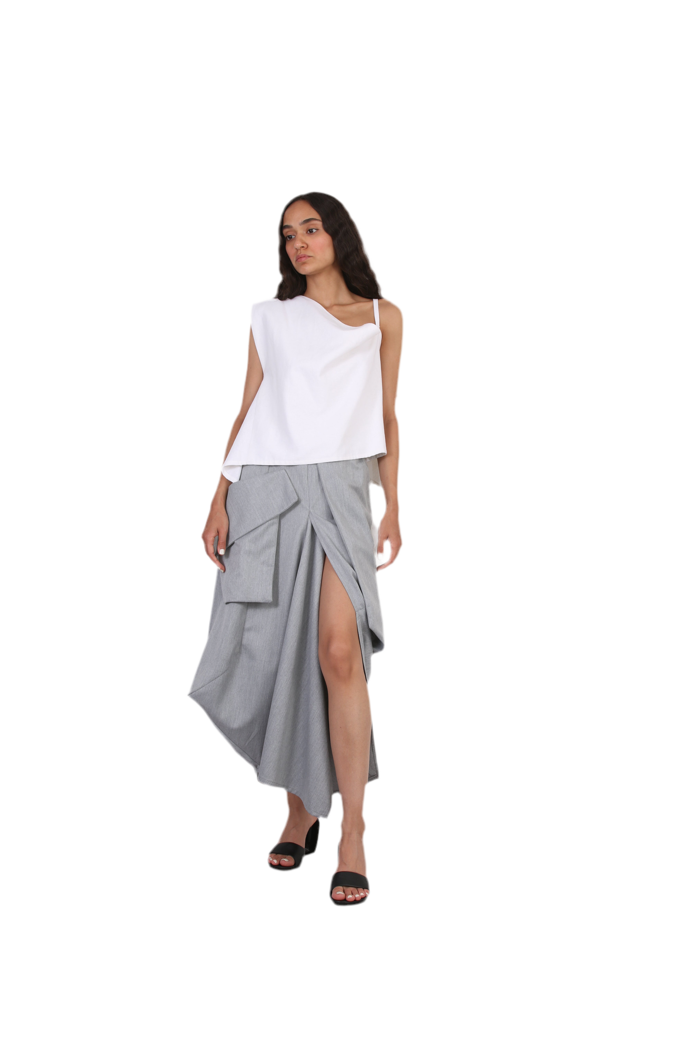 The Lunar Fold Skirt