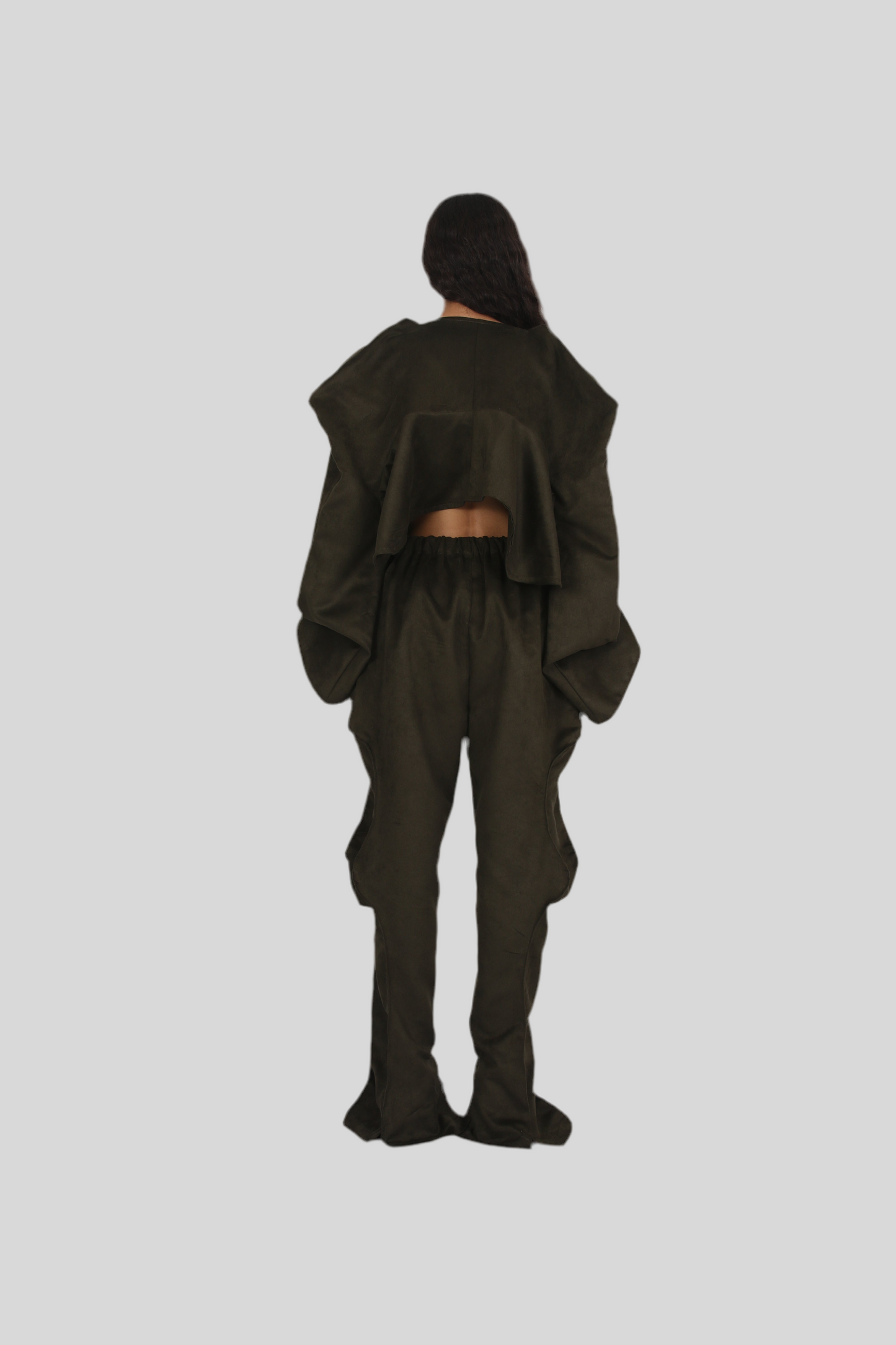The Koan Jacket in Faux Suede