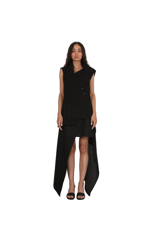 Eclipsed layered skirt