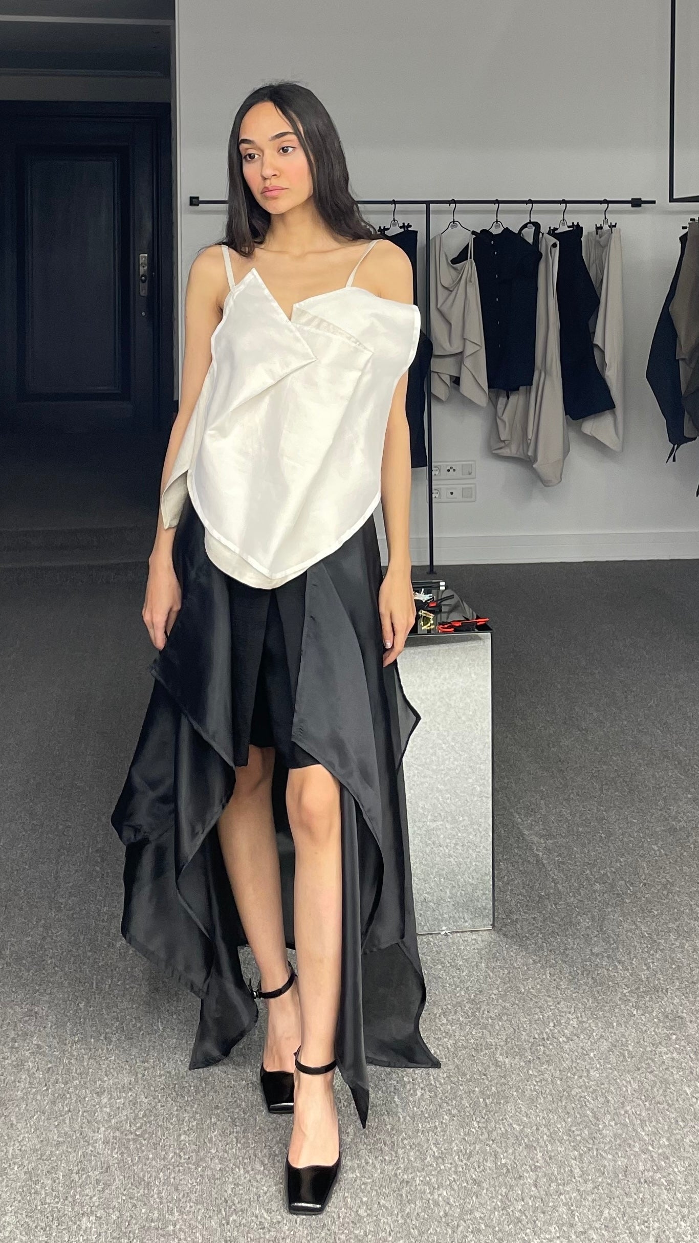 Midnight Veil Skort