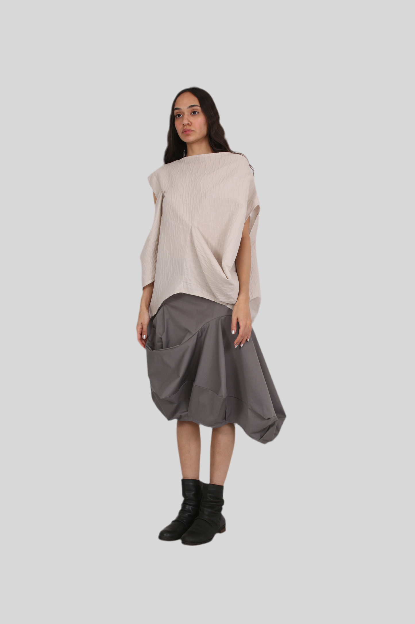 Echo fold Blouse