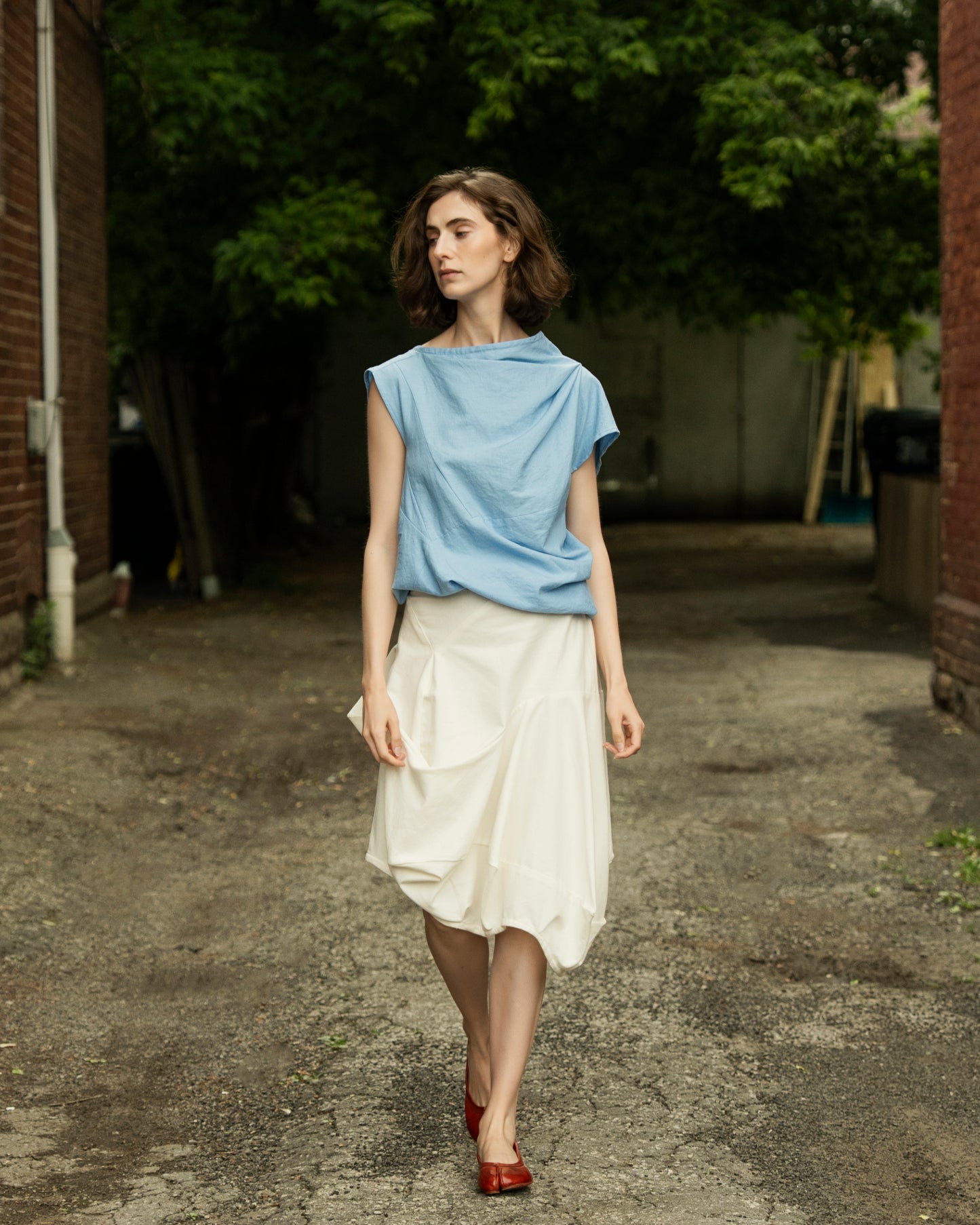 Outward turn Skirt