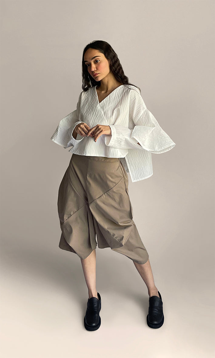 The Zen Fold bermuda shorts