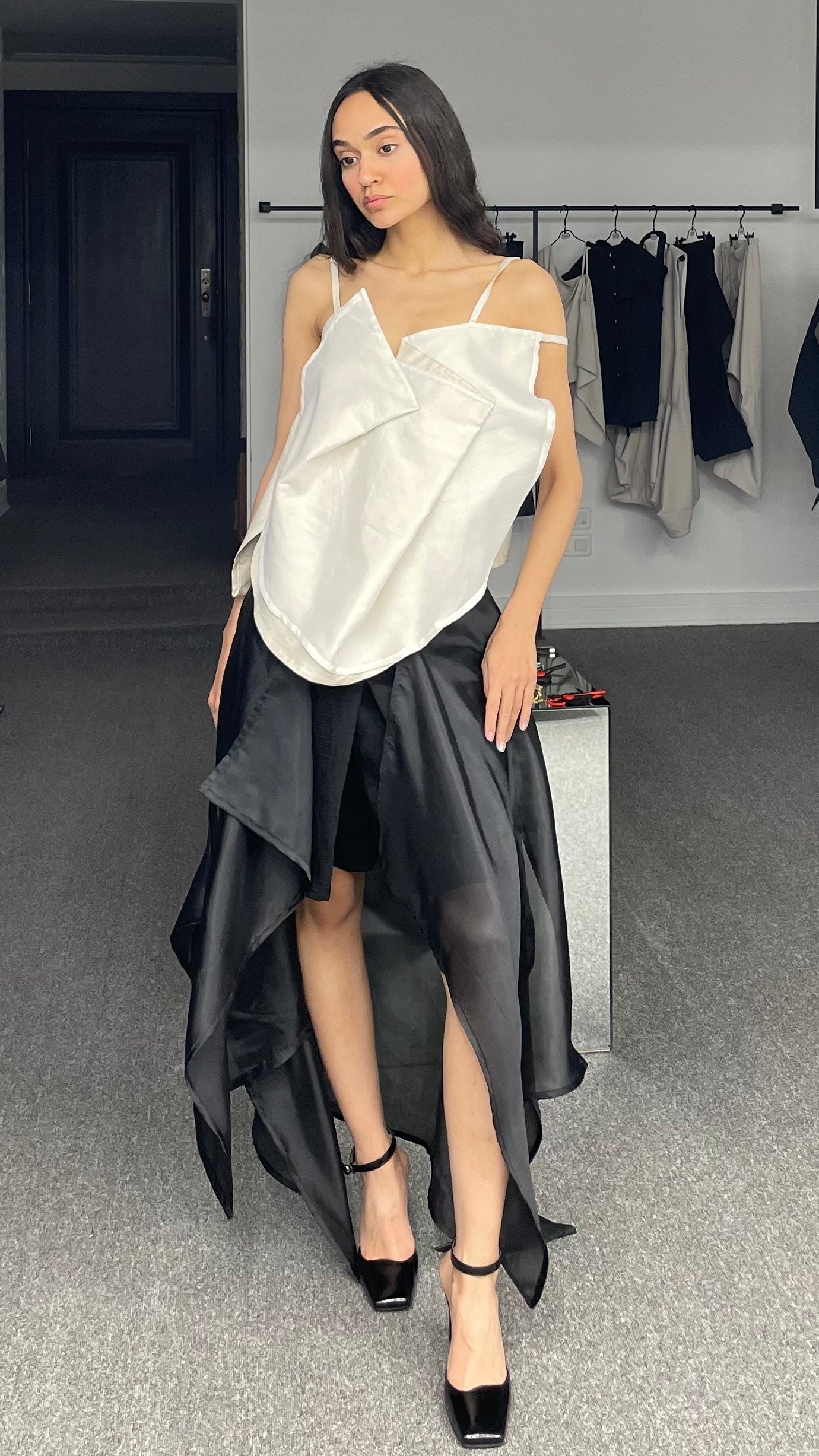 Midnight Veil Skort