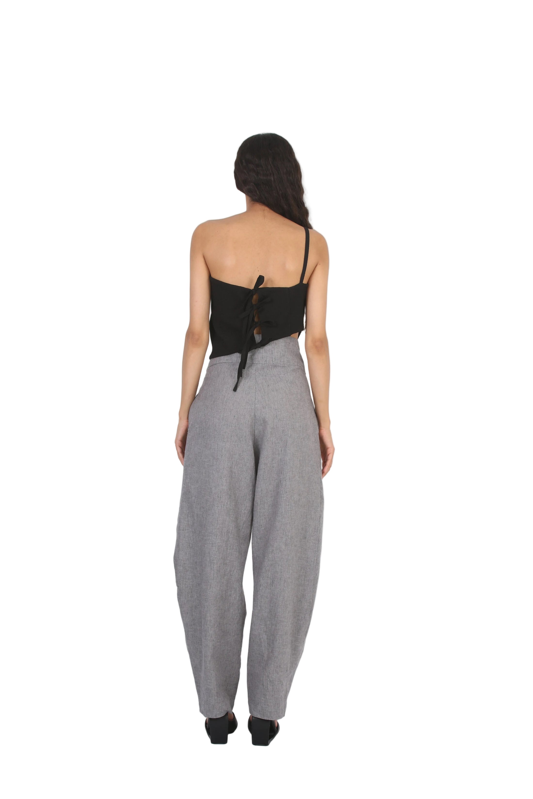 The Noir Edge Crop Top
