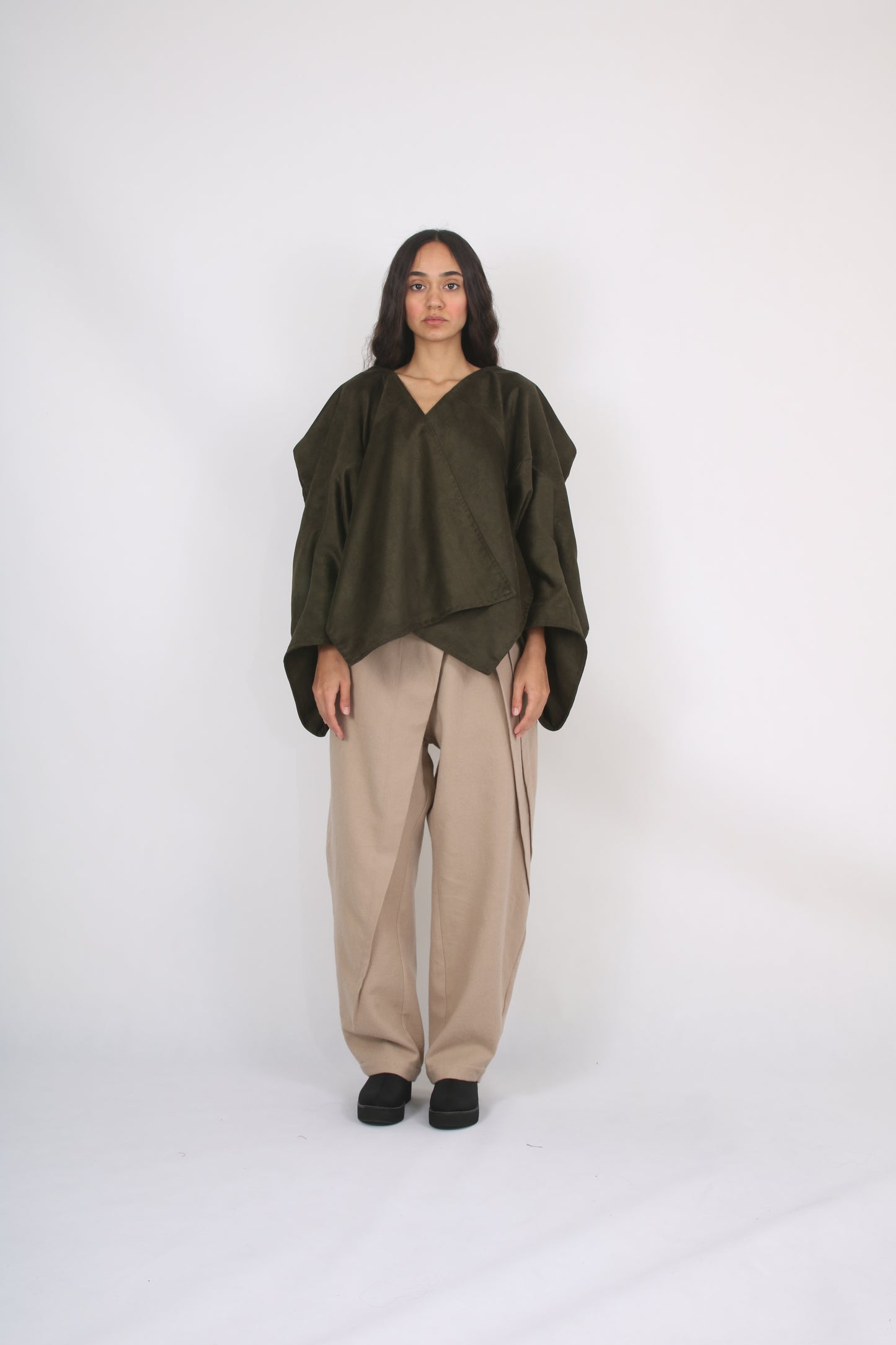 The Koan Jacket in Faux Suede