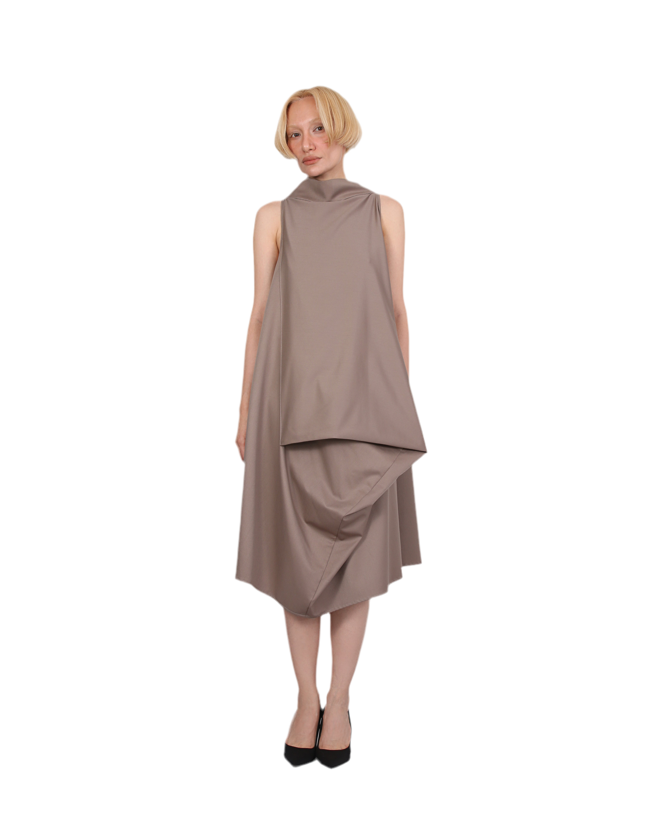 Fluid Geometry Dress