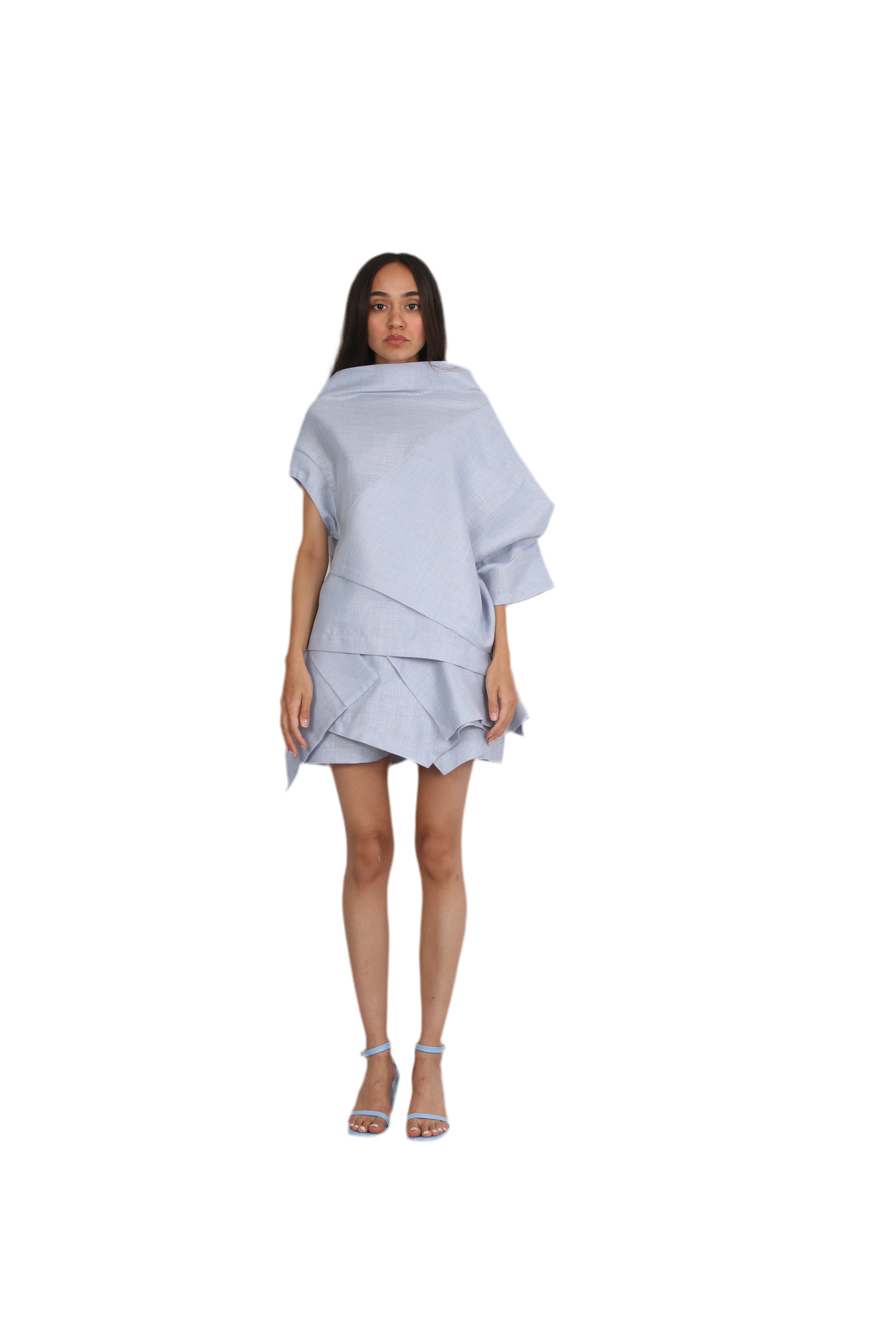 Sky fold Skort