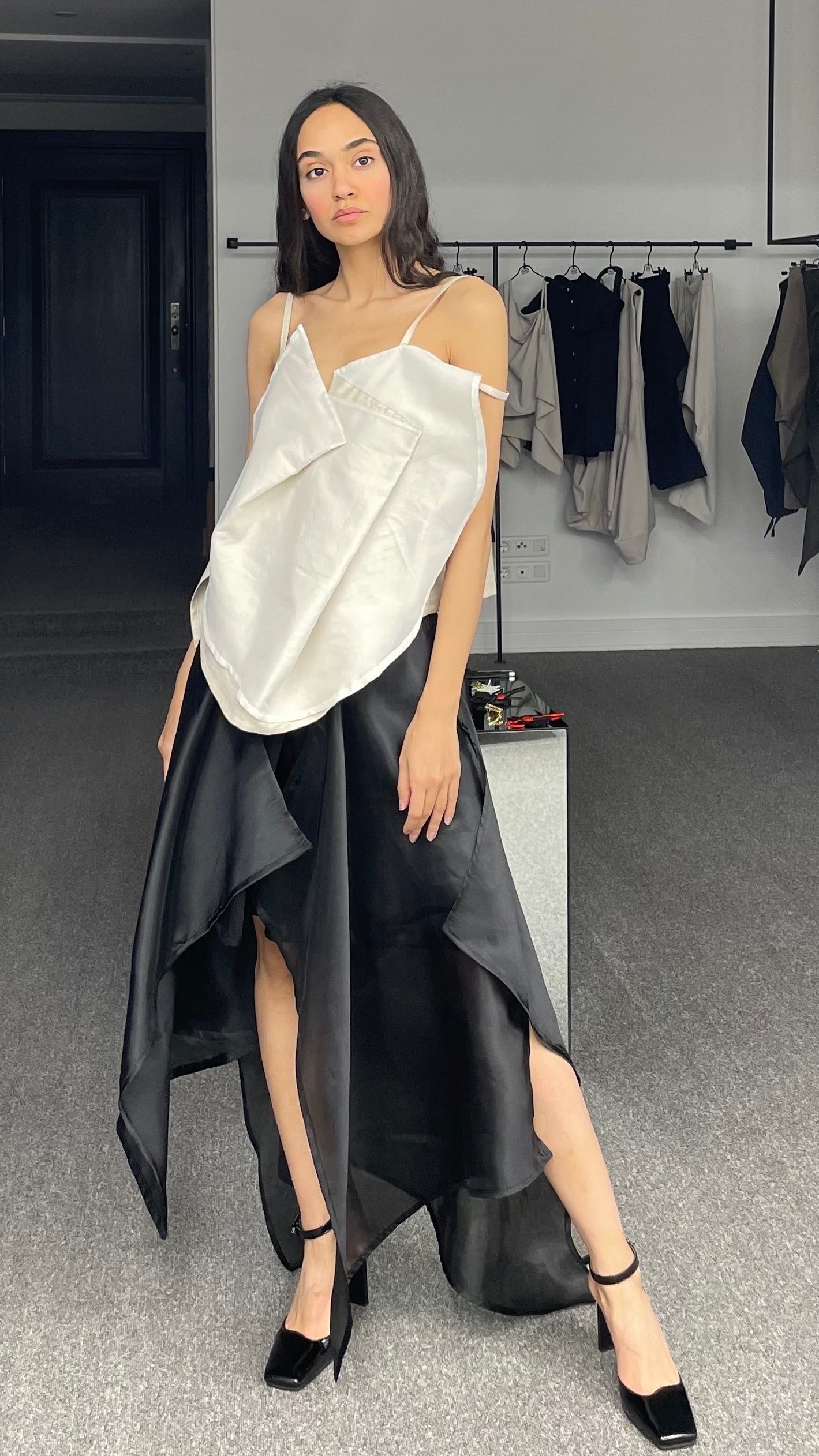Midnight Veil Skort