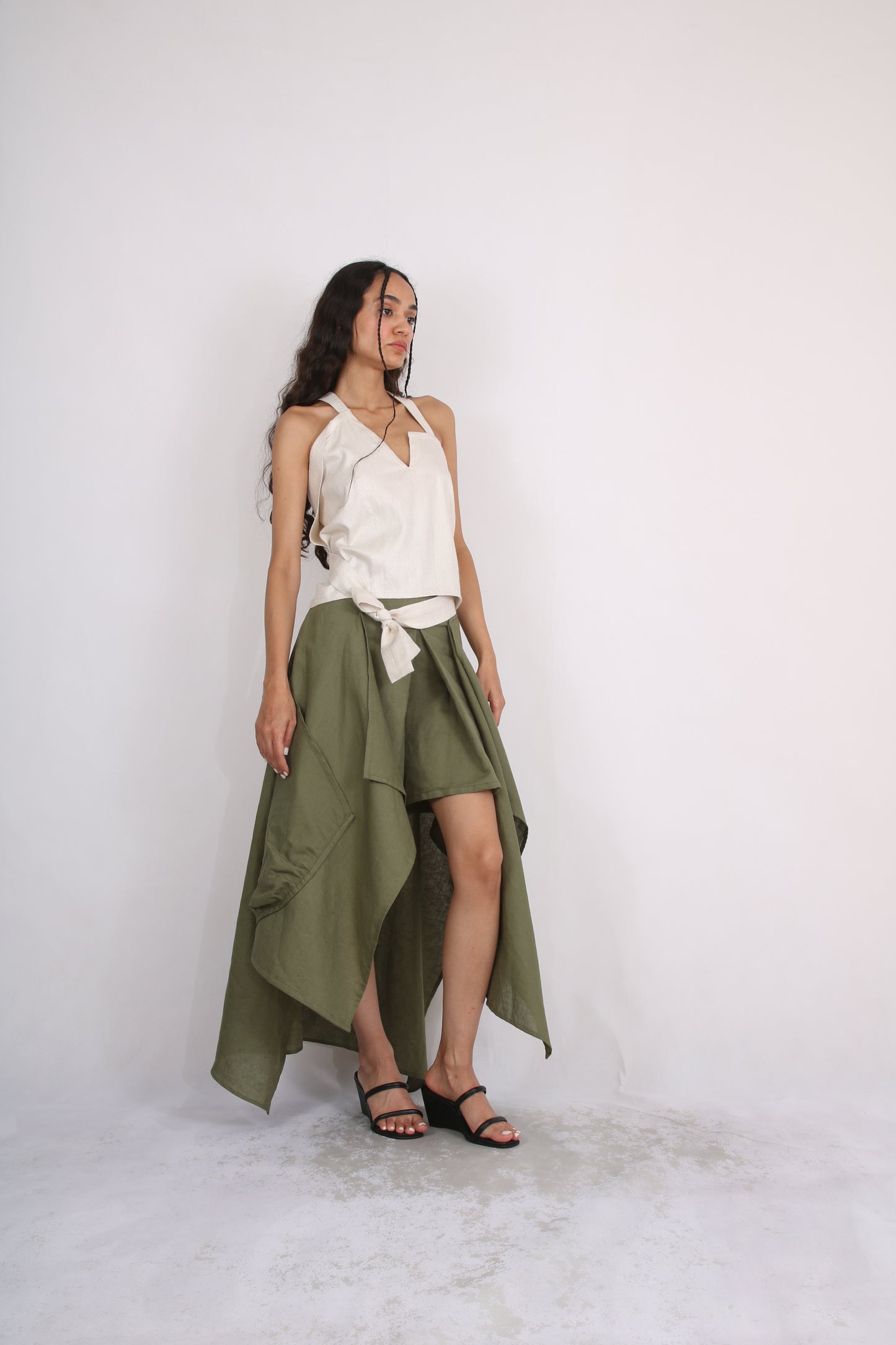 Midnight Veil Skort