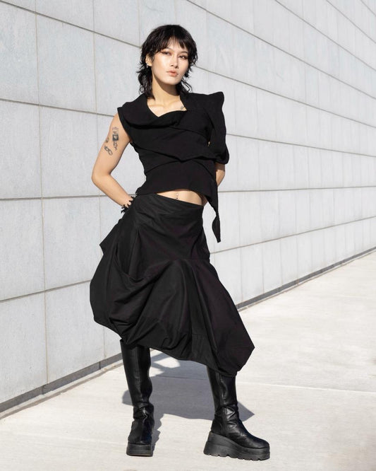 Outward turn Skirt