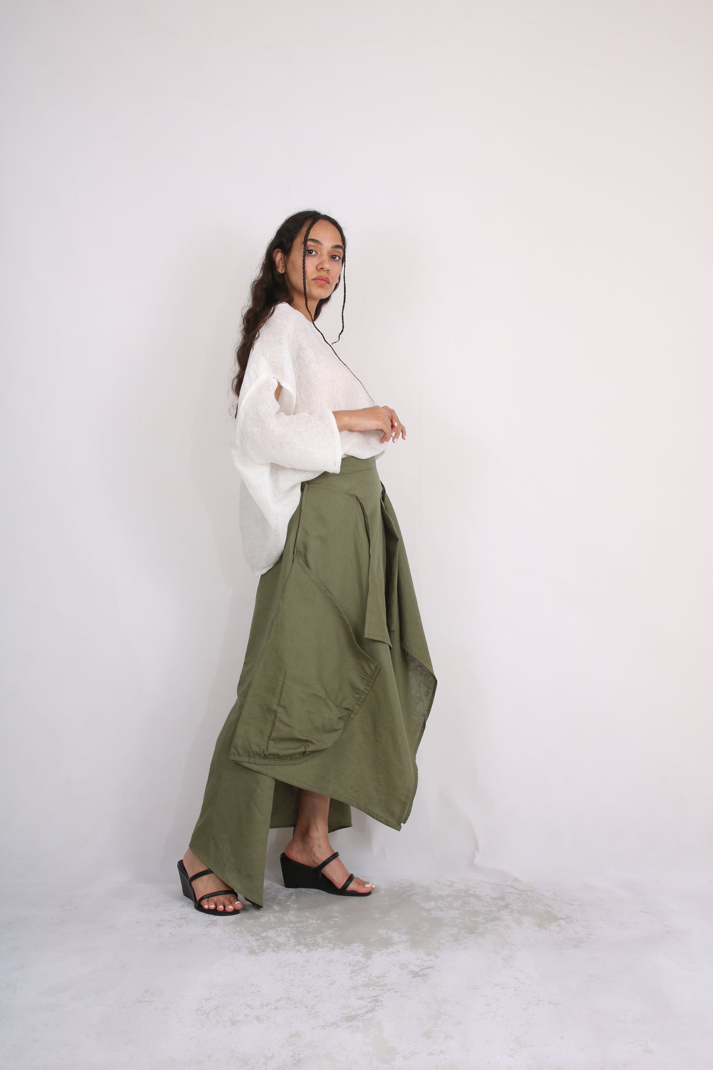 Midnight Veil Skort