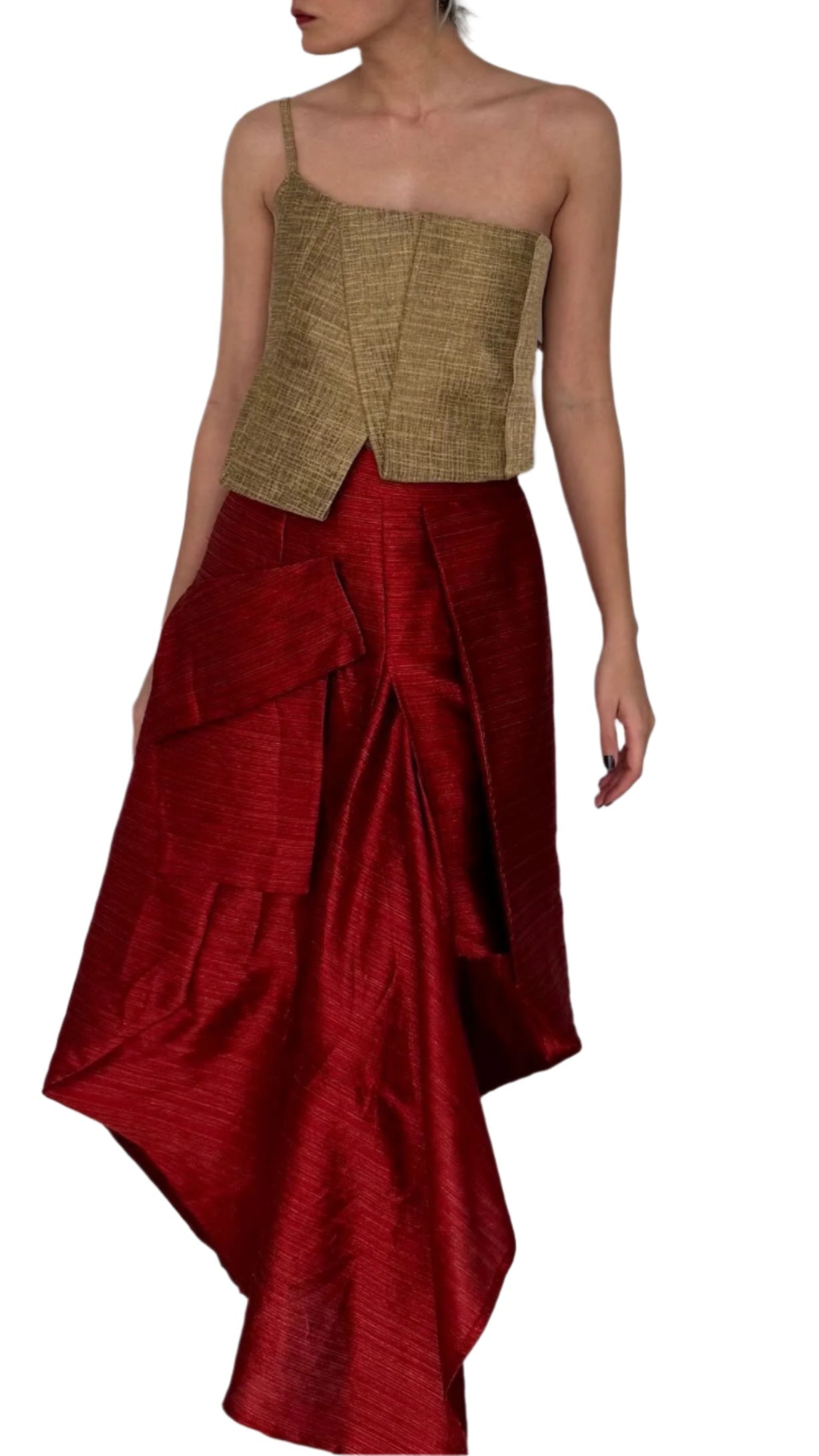The Lunar Fold Skirt