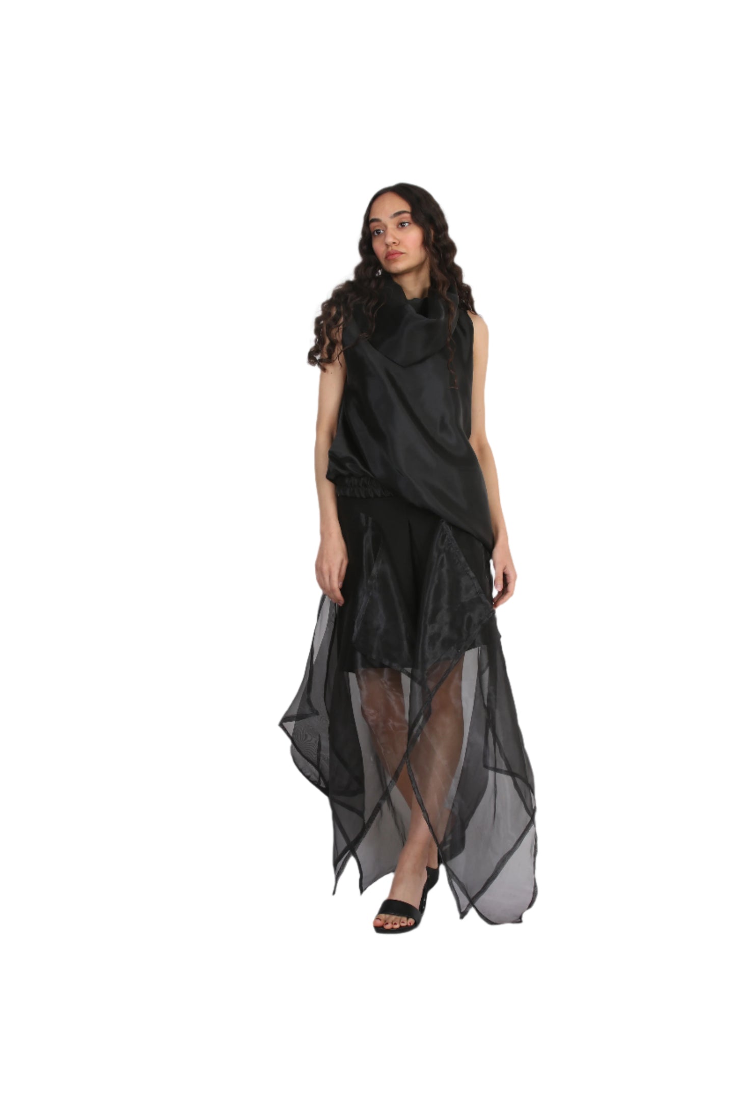 Midnight Veil Skort