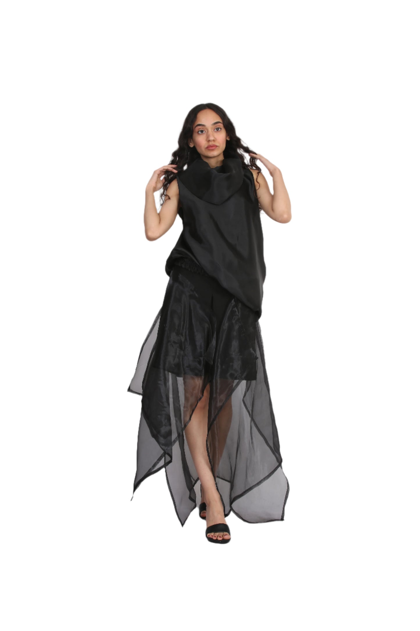 Midnight Veil Skort