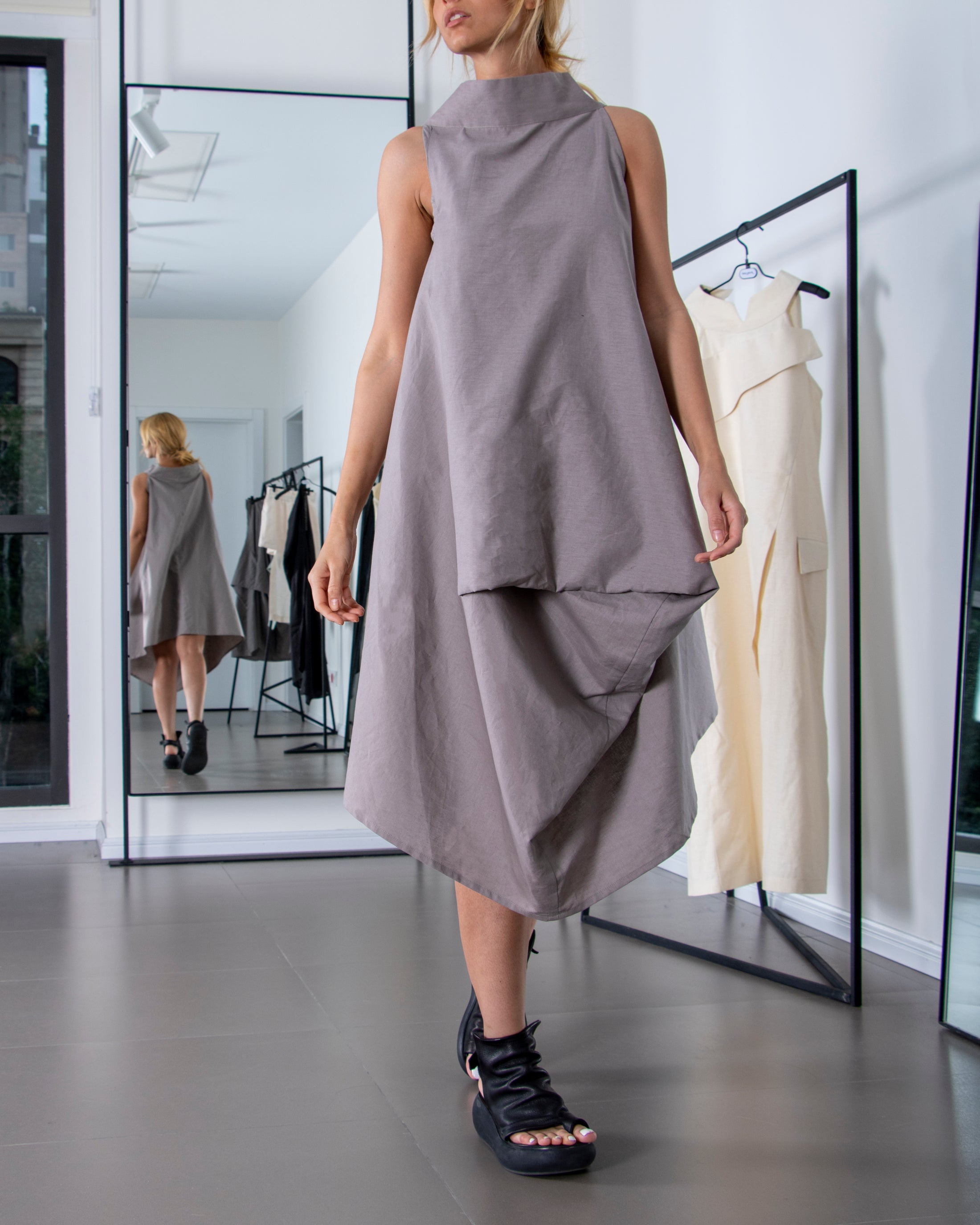 Fluid Geometry dress