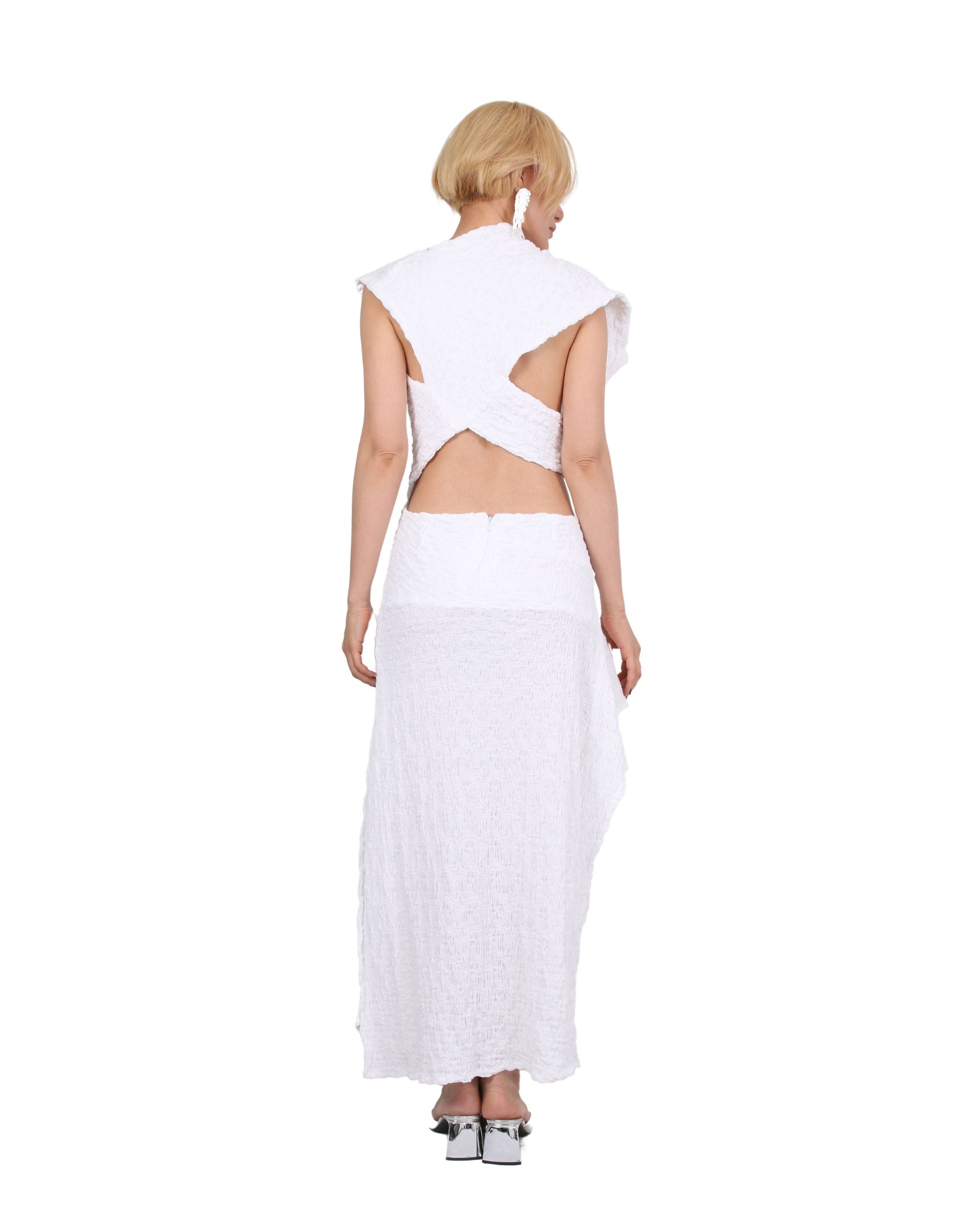Ethereal Wrap Dress